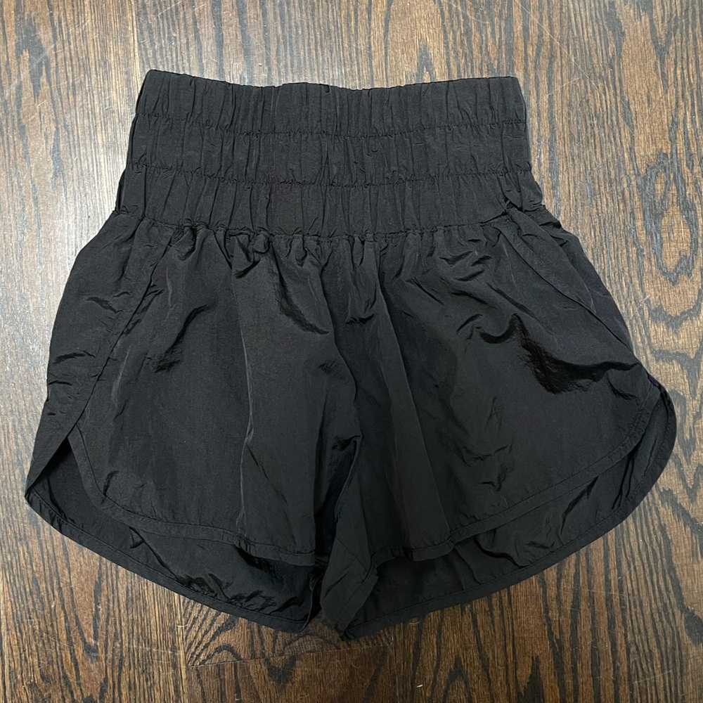 Free People FP Movement Way Home Black Shorts. Size medium. $20